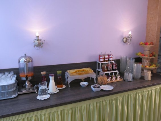 Ontbijtbuffet van Hotel Pertschy Paleis in Wenen