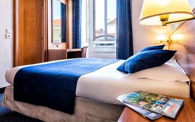 Tweepersoonskamer van Hotel Univers Nice