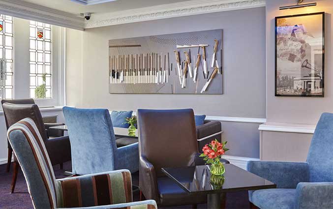 Bar van Hotel Lancaster Gate in Londen