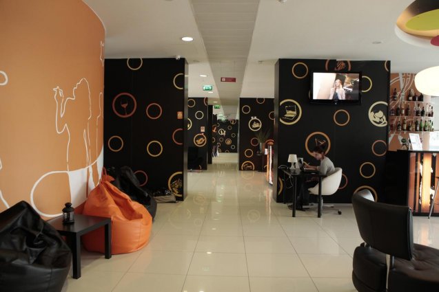 Loungebar van hotel Star Inn Porto in Porto