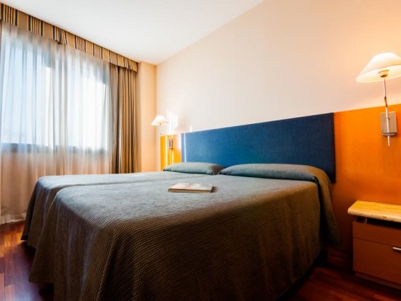 Tweepersoonskamer van Hotel VillaCarlos in Valencia