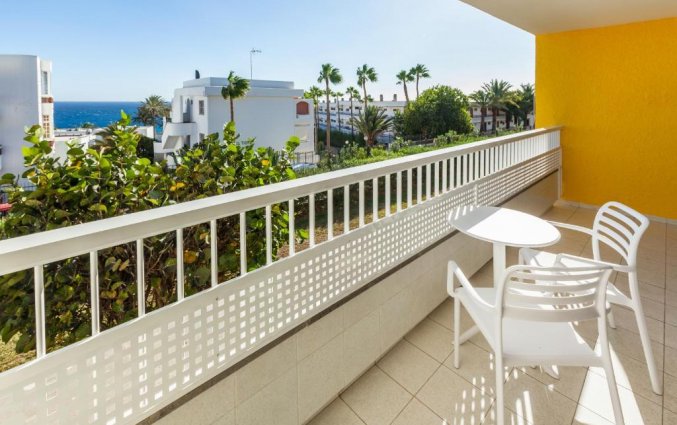 Balkon bij de kamer van Abora Interclub Atlantic