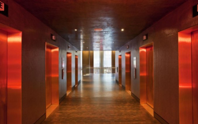 Gang van Hotel Row NYC