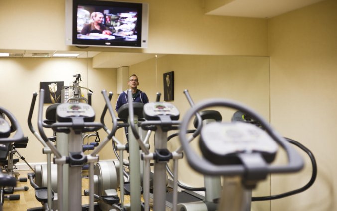 Fitnessruimte van Hotel Academy Plaza in Dublin
