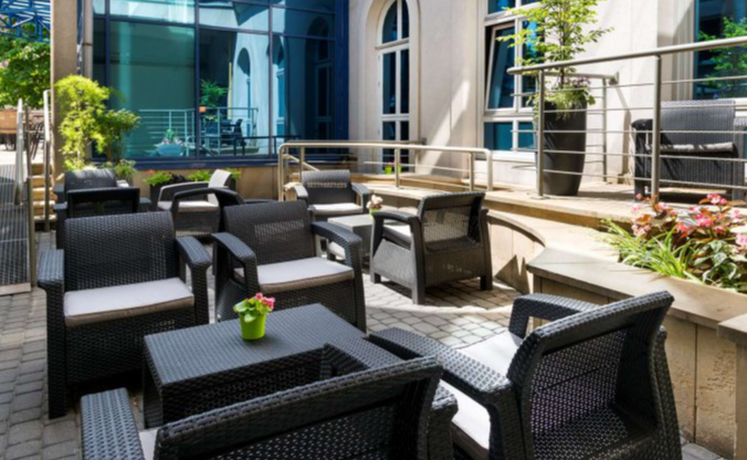 Terras van Hotel Best Western Plus Krakow Old Town