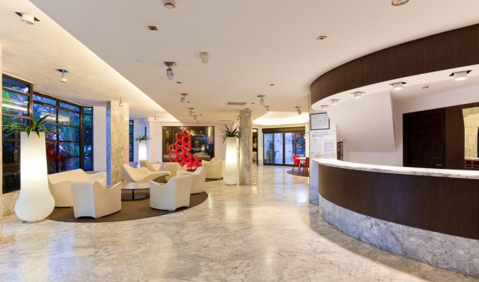 Receptie van Appartementen Aguamar op Tenerife