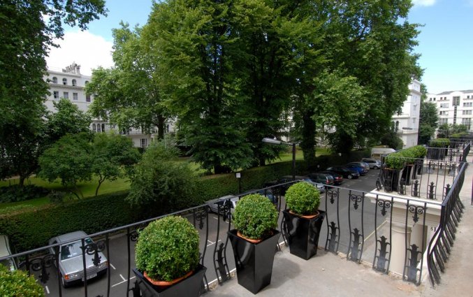 Terras van Hotel London House in Londen