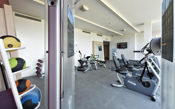 Fitnessruimte van hotel Hilton Garden Inn Venice Mestre San Giuliano in Venetie
