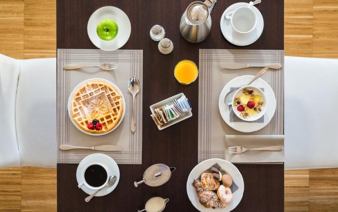 Ontbijt van hotel Hilton Garden Inn Venice Mestre San Giuliano in Venetie