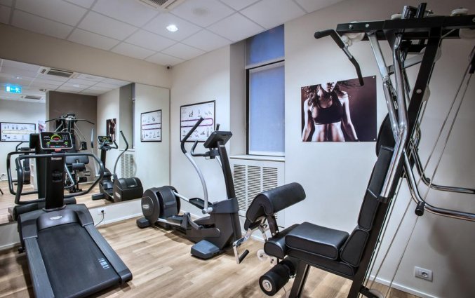 Fitnessruimte van WorldHotel Casati 18 in Milaan