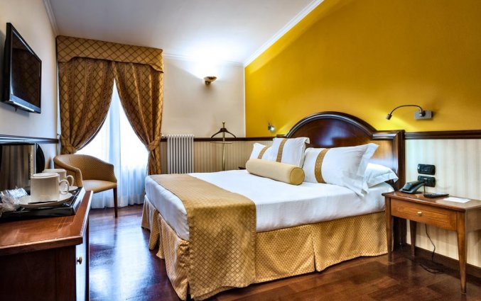 Tweepersoonskamer van WorldHotel Casati 18 in Milaan