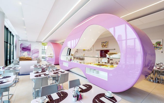 Ontbijtzaal van Hotel NHow in Berlijn