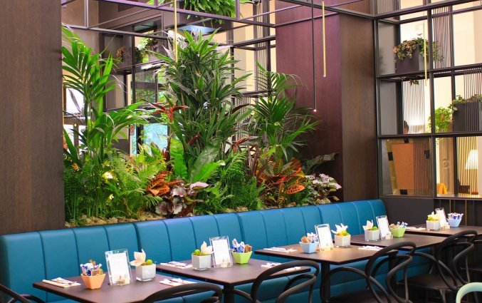 Het restaurant van Hotel Sanpi Milaan