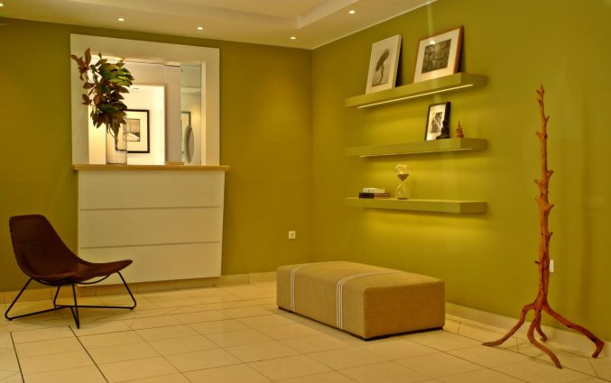 Ontvangstruimte van hotel Semeli stedentrip Athene
