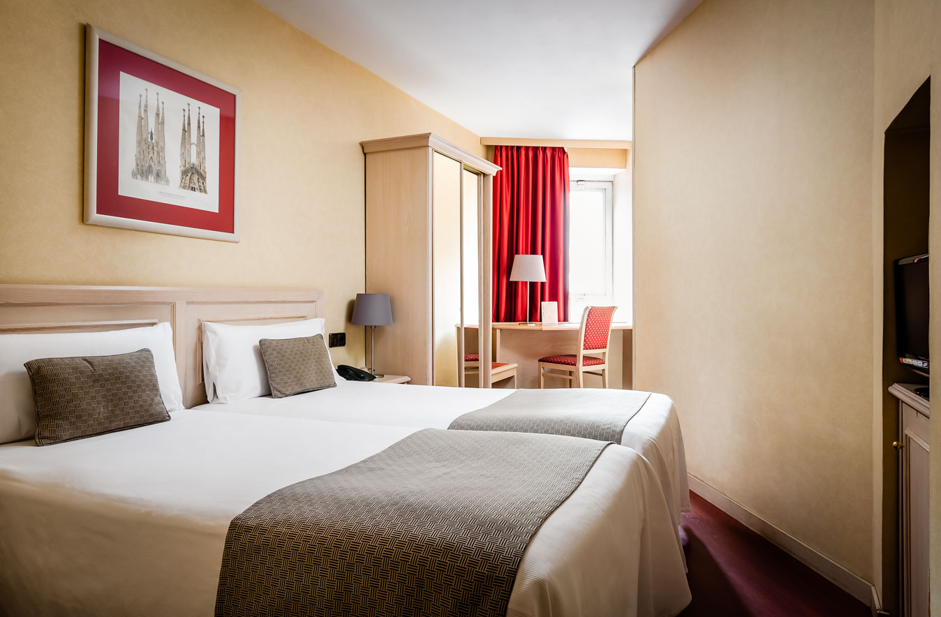 Twin Room van Sunotel Junior in Barcelona