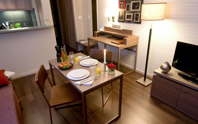 Tweepersoonskamer van Aparthotel Adagio Berlin am Kurfürstendamm