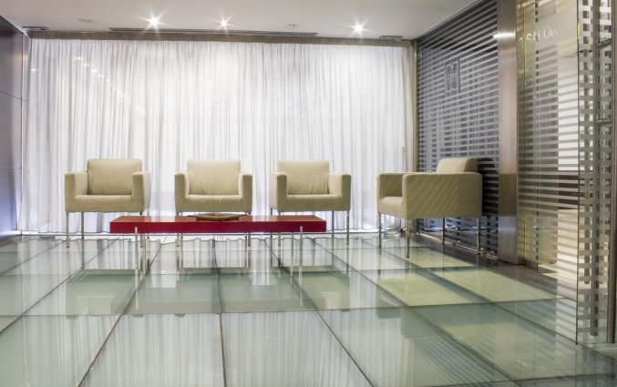 Lobby van Hotel Zenit in Bilbao