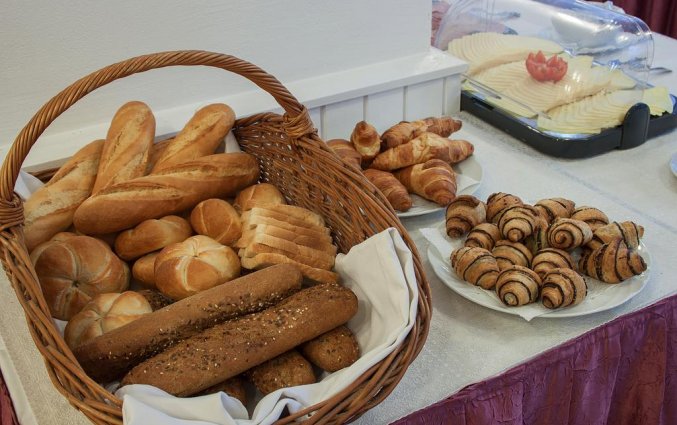 Ontbijt van Hotel Pilvax in Budapest