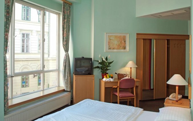 Tweepersoonskamer van Hotel Pilvax in Budapest