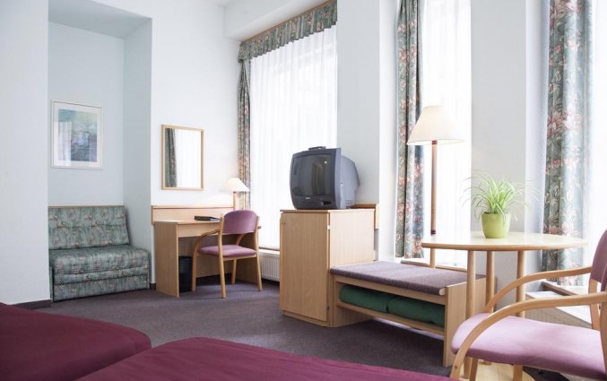 Tweepersoonskamer van Hotel Pilvax in Budapest