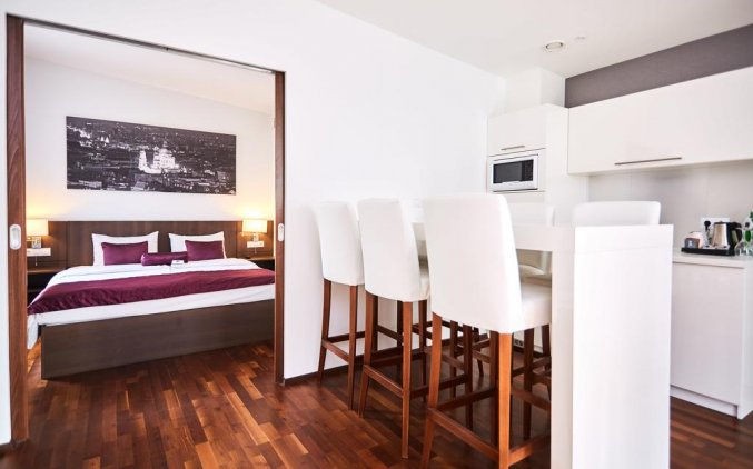 Tweepersoonskamer van Hotel 12 Revay in Budapest