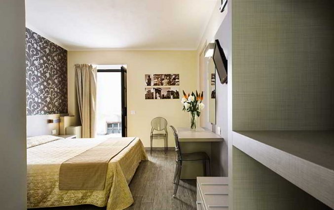Tweepersoonskamer van Hotel Albergo Firenze in Florence