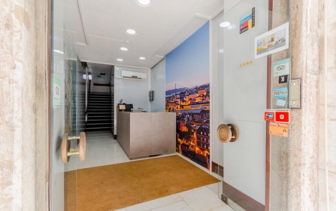 Receptie van Hotel LX Rossio in Lissabon