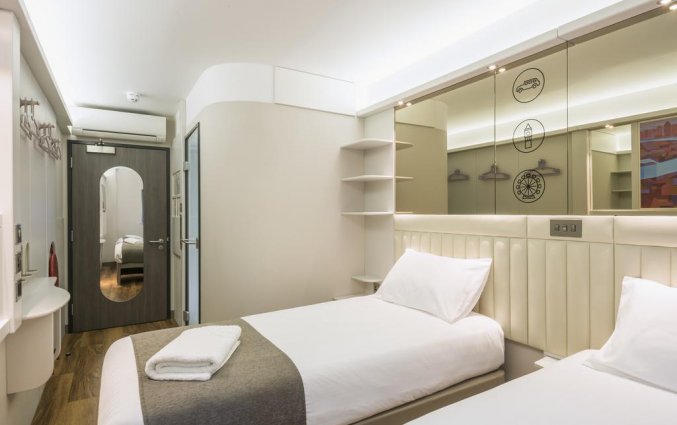 Tweepersoonskamer van Hotel Point A Canary Wharf in Londen