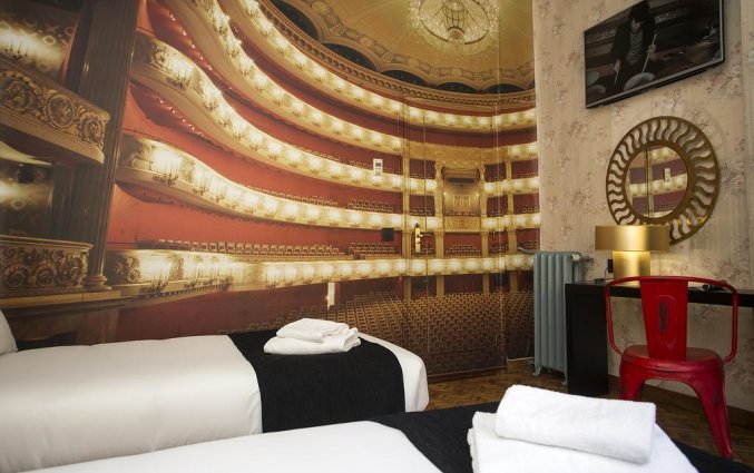 Tweepersoonskamer Hotel Casual Madrid del Teatro in Madrid