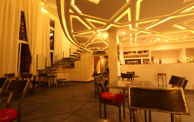 Ontbijtzaal van Hotel Amani Appart in Marrakech