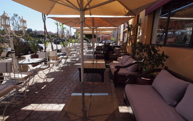 Terras van Hotel Amani Appart in Marrakech