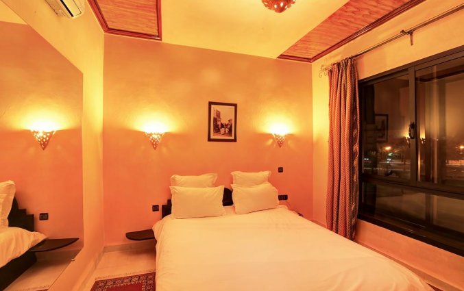 Tweepersoonskamer van Hotel Amani Appart in Marrakech