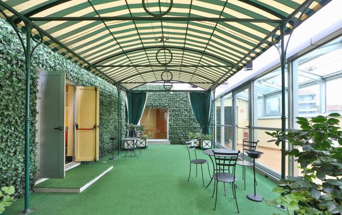 Dakterras van Hotel Best Western Antares Concorde in Milaan