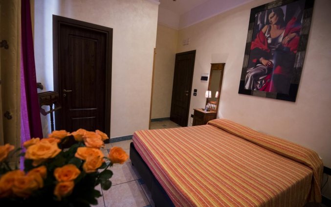 Tweepersoonskamer van Hotel Schilizzi Napels